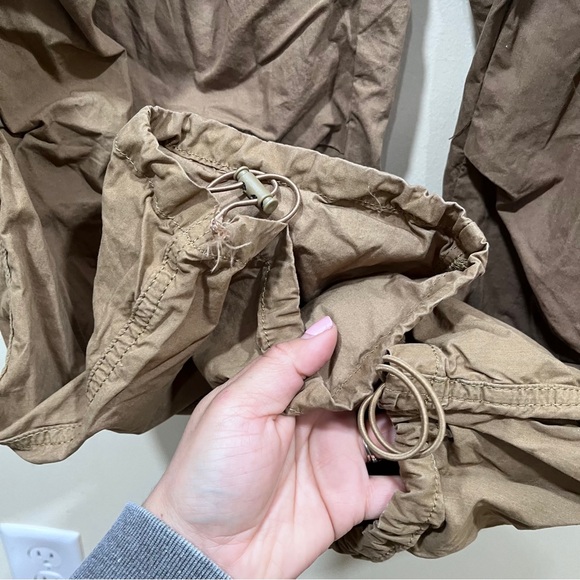 By Anthropologie Khaki Olive Green Utility Pants Women's 27 Cargo Ankle - Picture 6 of 10